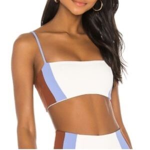 L* Space Rebel Heart Bikini Top